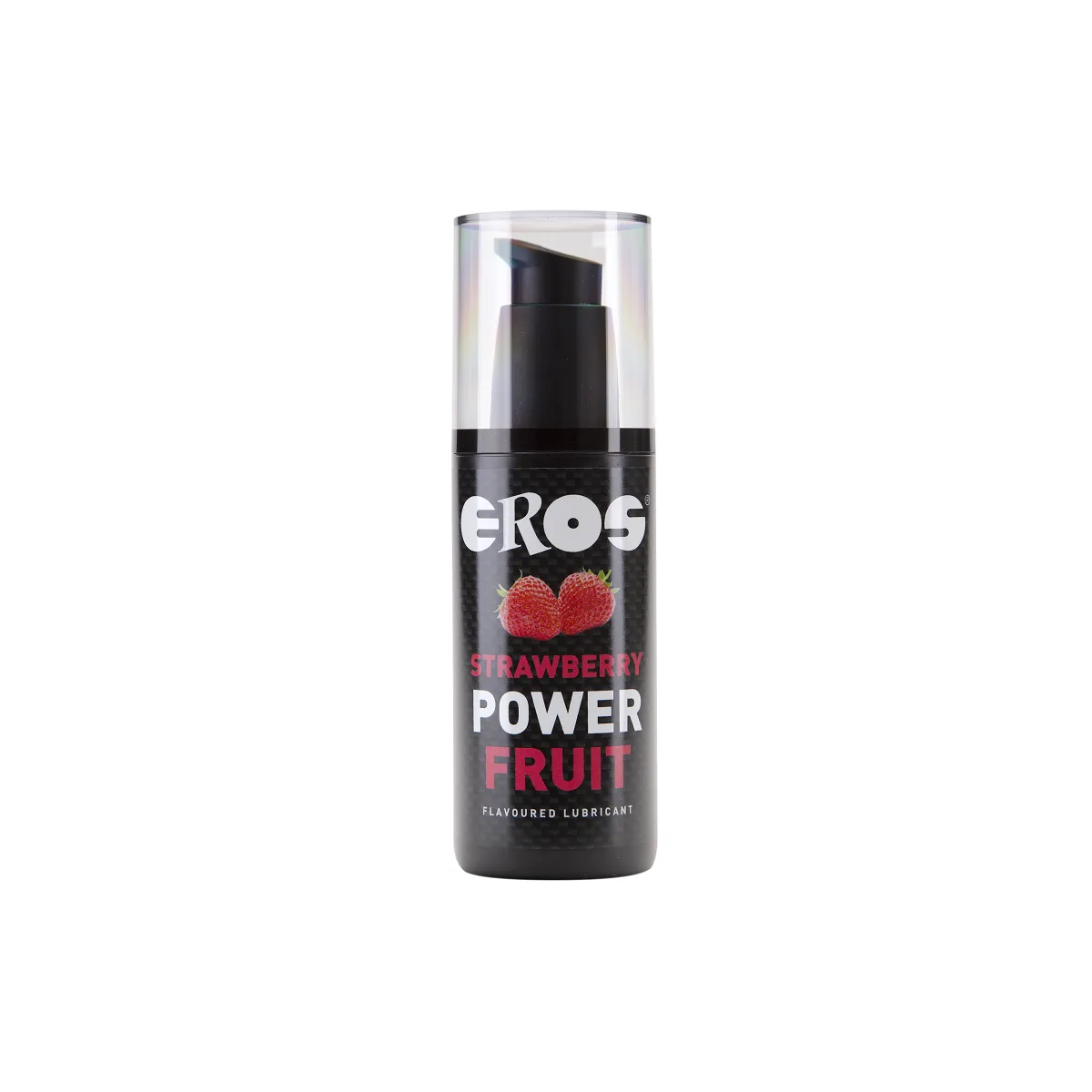 Strawberry Power Fruit Flavoured Lubricant 125 ml von Eros Power Line | Fesselliebe.de