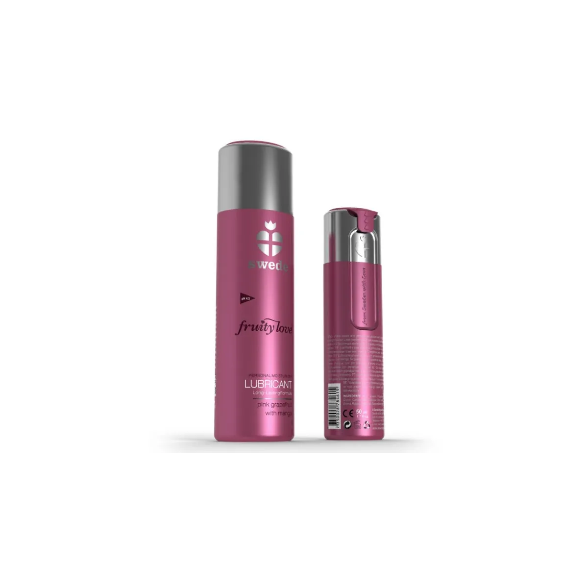 Fruity Love Gleitmittel Rosa Grapefruit mit Mango 100 ml von Swede | Fesselliebe.de