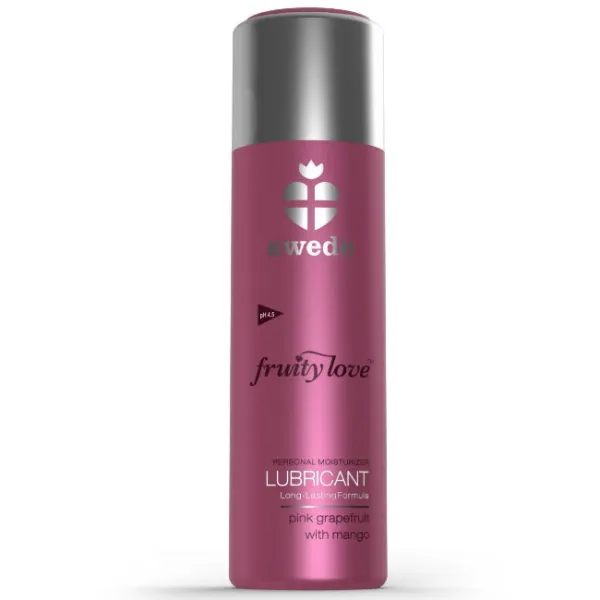 Fruity Love Gleitmittel Rosa Grapefruit mit Mango 100 ml von Swede | Fesselliebe.de