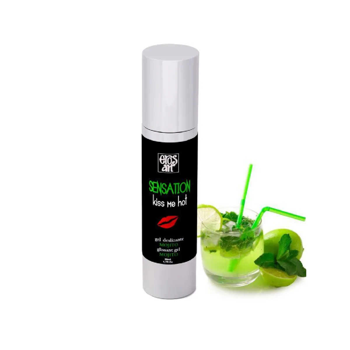 Sensattion natürliches Gleitmittel Mojito 50 ml von Eros-Art | Fesselliebe.de