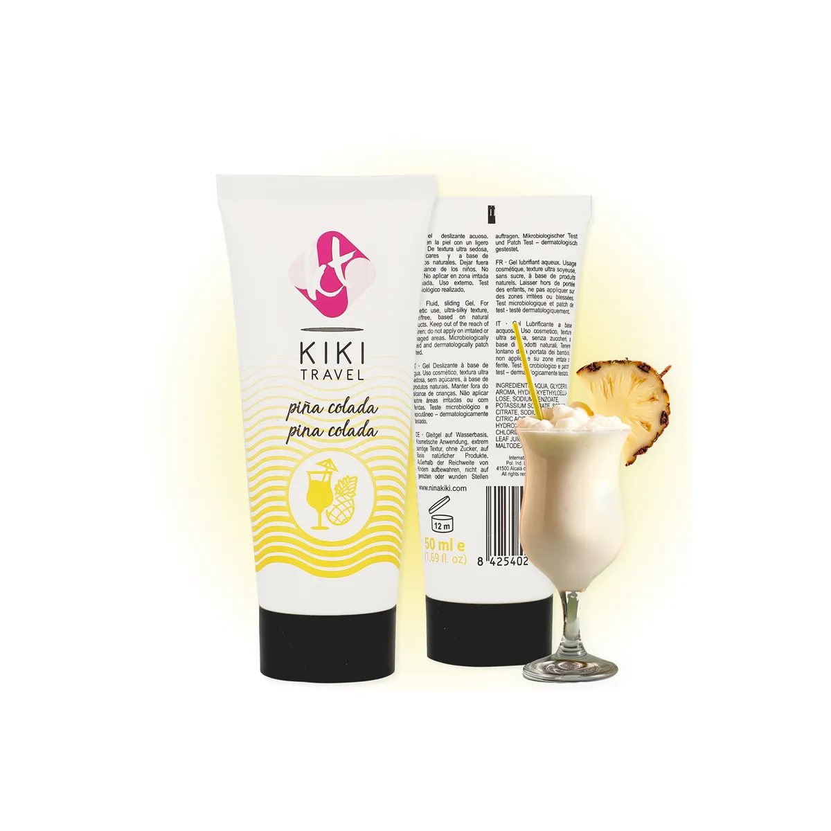 Pina Colada Gleitmittel 50 ml von Kikí Travel | Fesselliebe.de