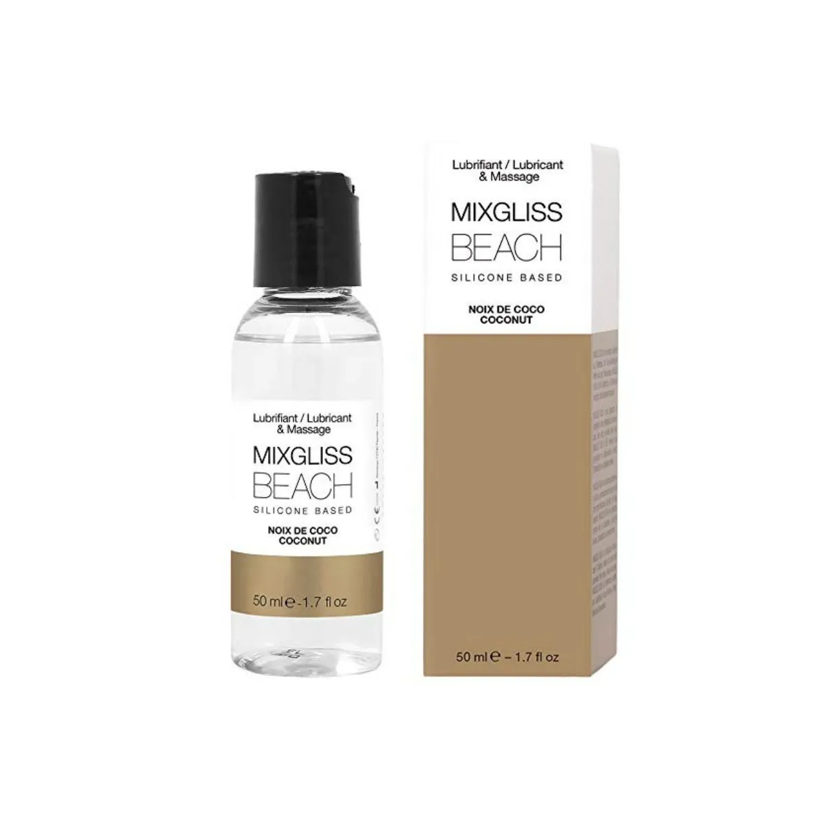 Strand-Silikon-Gleitmittel 50 ml von Mixgliss | Fesselliebe.de