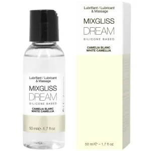 Dream White Camelia Silikon-Gleitmittel 50 ml von Mixgliss | Fesselliebe.de