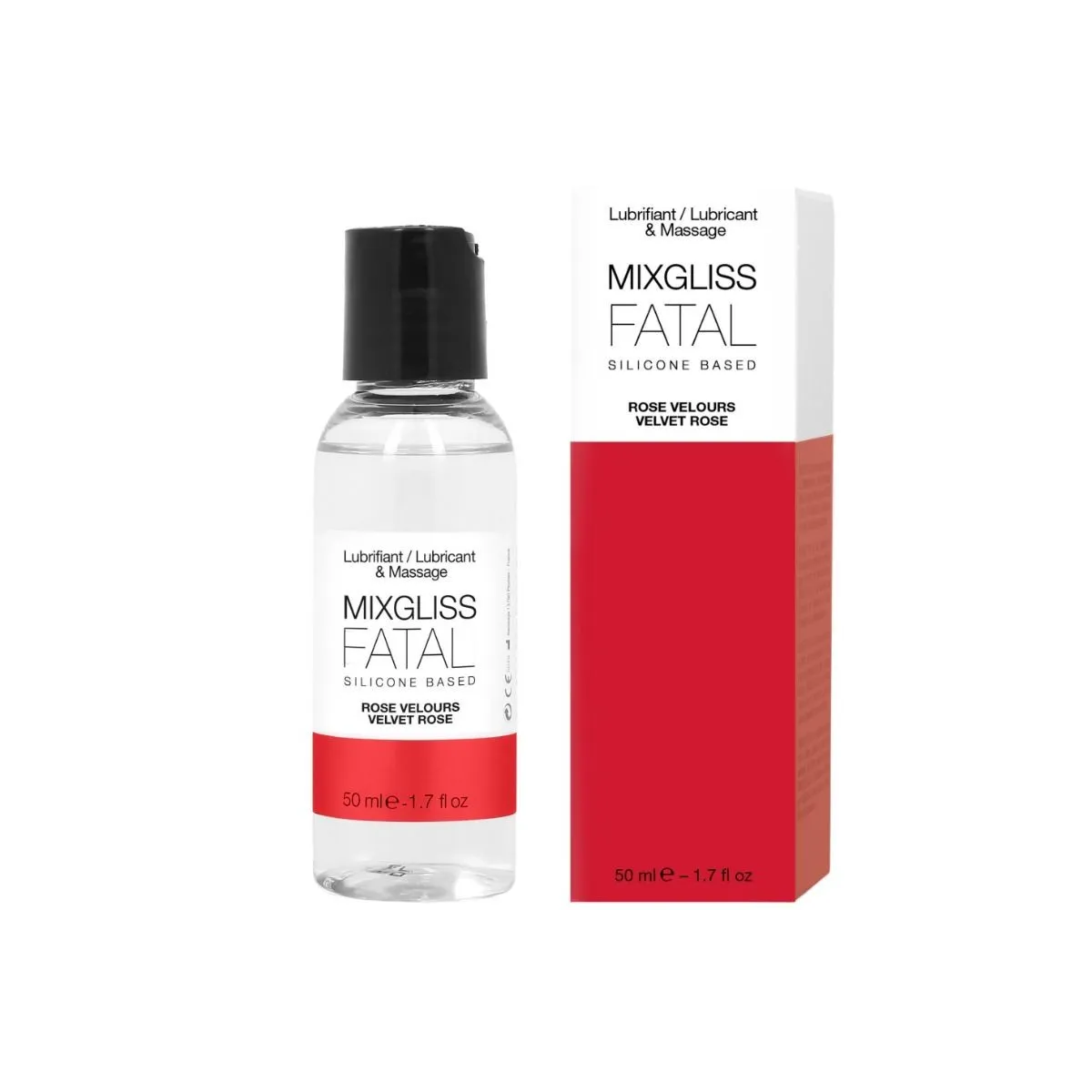 Fatal Roses Silikon-Gleitmittel 50 ml von Mixgliss | Fesselliebe.de