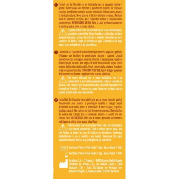 Lub Schokoladen-Schmiergel 75 ml von Control Lubes | Fesselliebe.de