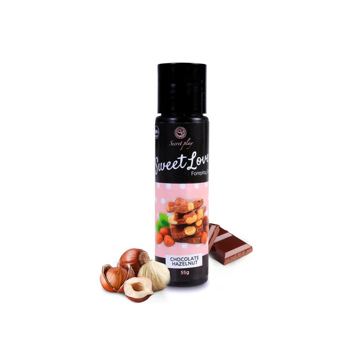 Gel Sweet Love Schokolade mit Haselnuss 60 ml von Secretplay Cosmetic | Fesselliebe.de