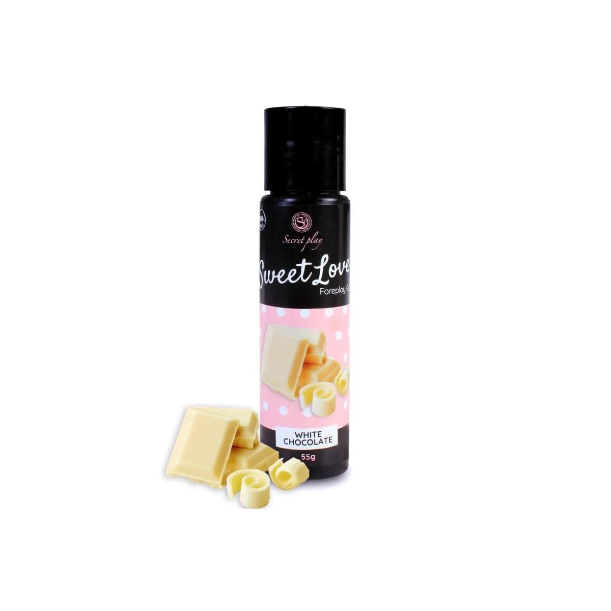Gel Sweet Love Weisse Schokolade 60 ml von Secretplay Cosmetic | Fesselliebe.de