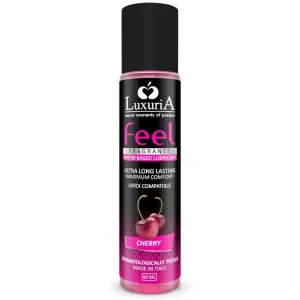 Luxuria Feel Cherry Gleitmittel auf Wasserbasis 60 ml von Intimateline Luxuria | Fesselliebe.de