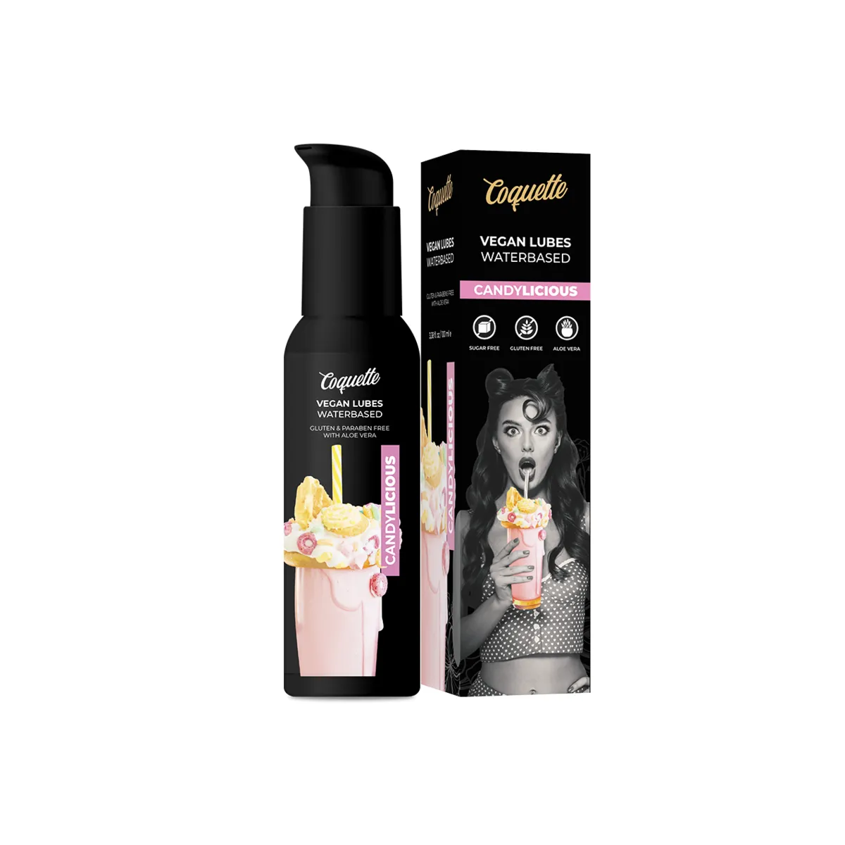Premium Experience Candylicious Veganes Gleitmittel 100ml von Coquette Cosmetics | Fesselliebe.de