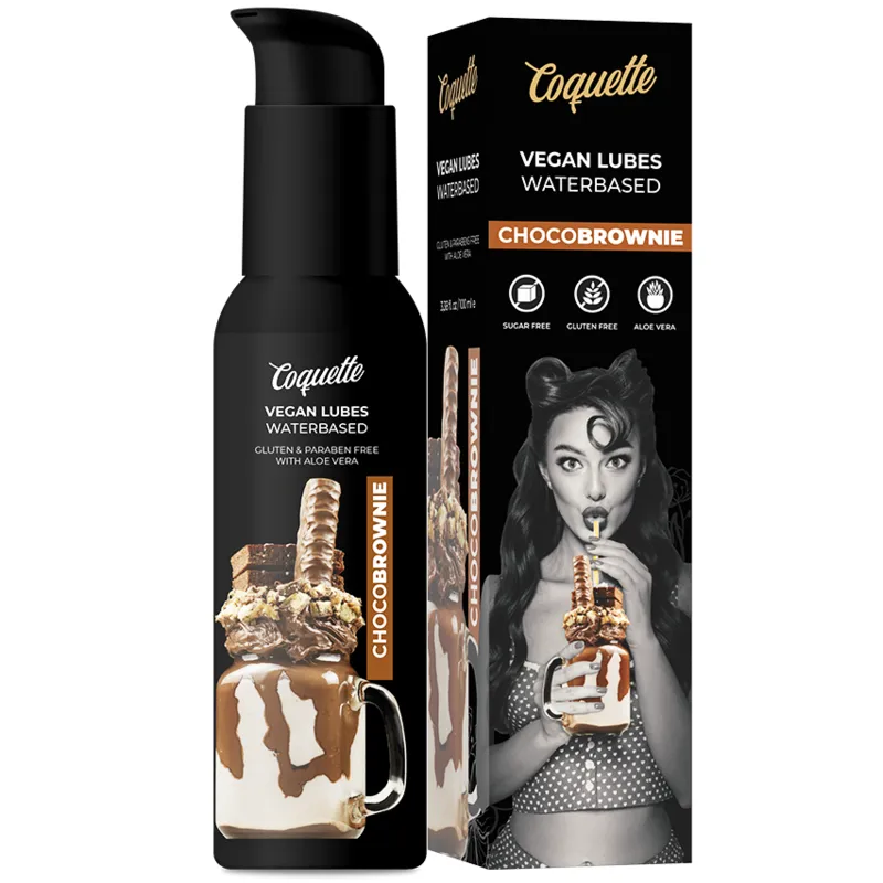 Premium-Erlebnis 100 ml Veganes Glütmittel Chocobrownie von Coquette Cosmetics | Fesselliebe.de
