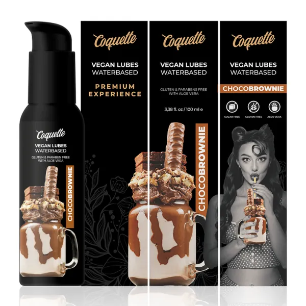 Premium-Erlebnis 100 ml Veganes Glütmittel Chocobrownie von Coquette Cosmetics | Fesselliebe.de