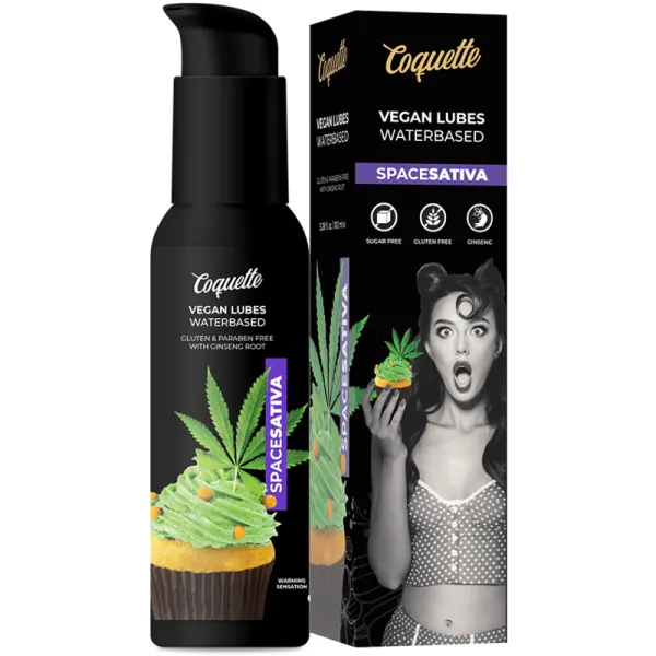 Premium Experience Veganes Space Sativa-Gleitmittel 100 ml von Coquette Cosmetics | Fesselliebe.de