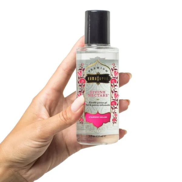 Divine Nectars Strawberry Dream Gleitmittel 150 ml von Kamasutra Cosmetics | Fesselliebe.de