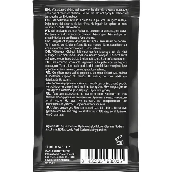 Kussbares Gleitmittel auf Erdbeerwasserbasis Tasche 10 ml von Coquette Cosmetics | Fesselliebe.de