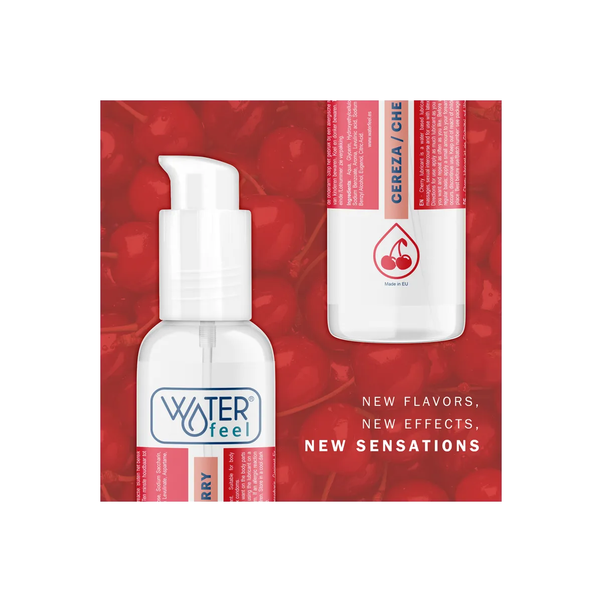 Kirsch-Gleitmittel 175 ml von Waterfeel | Fesselliebe.de