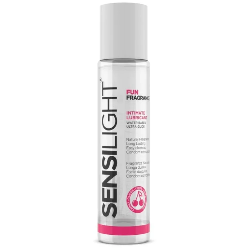 Sensilight Kirsch-Gleitmittel auf Wasserbasis 60 ml von Intimateline Intimateline | Fesselliebe.de