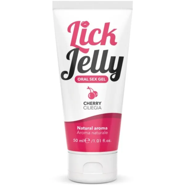 Lick Jelly Cherry Gleitmittel 30 ml von Intimateline Intimateline | Fesselliebe.de