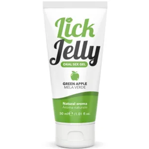 Lick Jelly Green Apple Gleitmittel 50 ml von Intimateline Intimateline | Fesselliebe.de