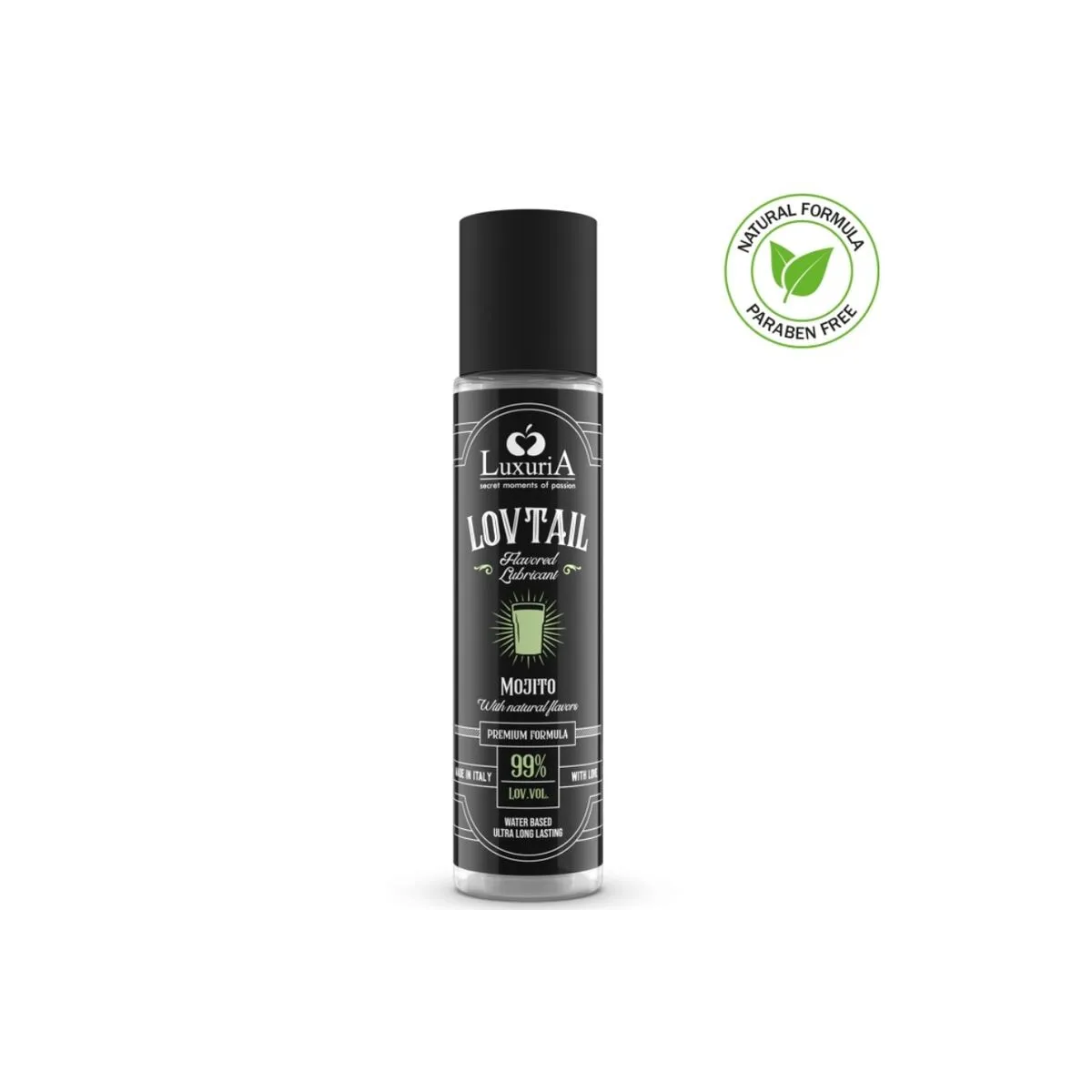 Luxuria Lovtail Mojito Gleitmittel auf Wasserbasis 60 ml von Intimateline Luxuria | Fesselliebe.de
