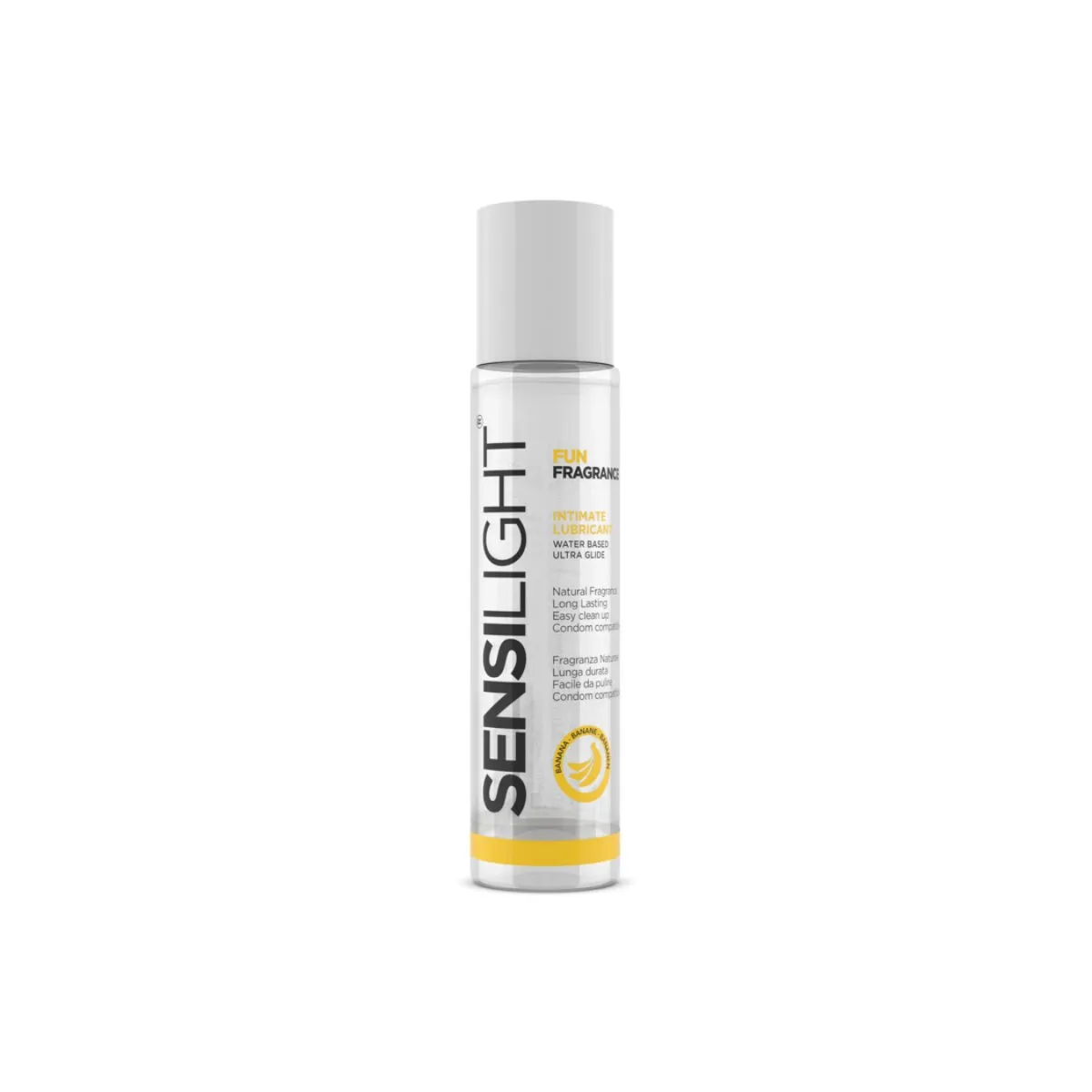 Sensilight Bananen-Gleitmittel auf Wasserbasis 60 ml von Intimateline Intimateline | Fesselliebe.de