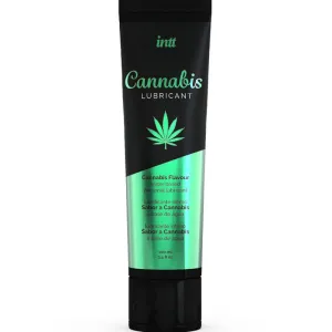 Wasserbasiertes Intimgleitmittel mit Cannabis-Geschmack von Intt Lubricants | Fesselliebe.de
