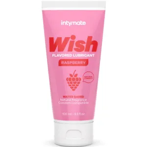 Wish Gleitmittel mit Himbeergeschmack 100 ml von Intimateline Intymate | Fesselliebe.de