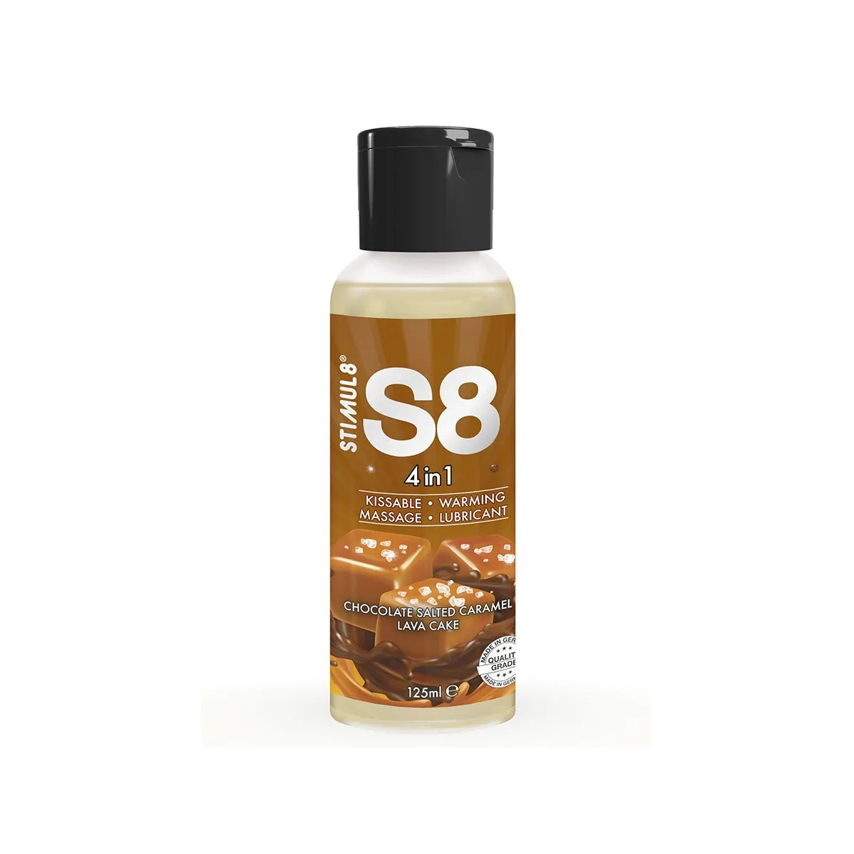 S8 4 In 1 Schokolade und Gesalzenes Karamell-Dessert-Gleitmittel 125 ml von Stimul8 | Fesselliebe.de