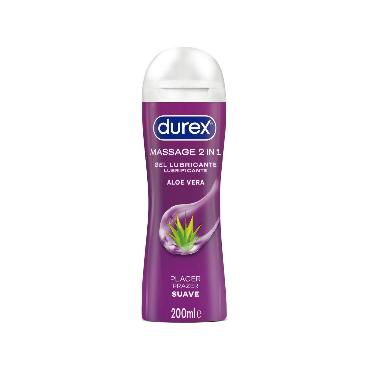 Weiches Aloe Vera Massage-Gleitgel 200 ml von Durex Lubes | Fesselliebe.de