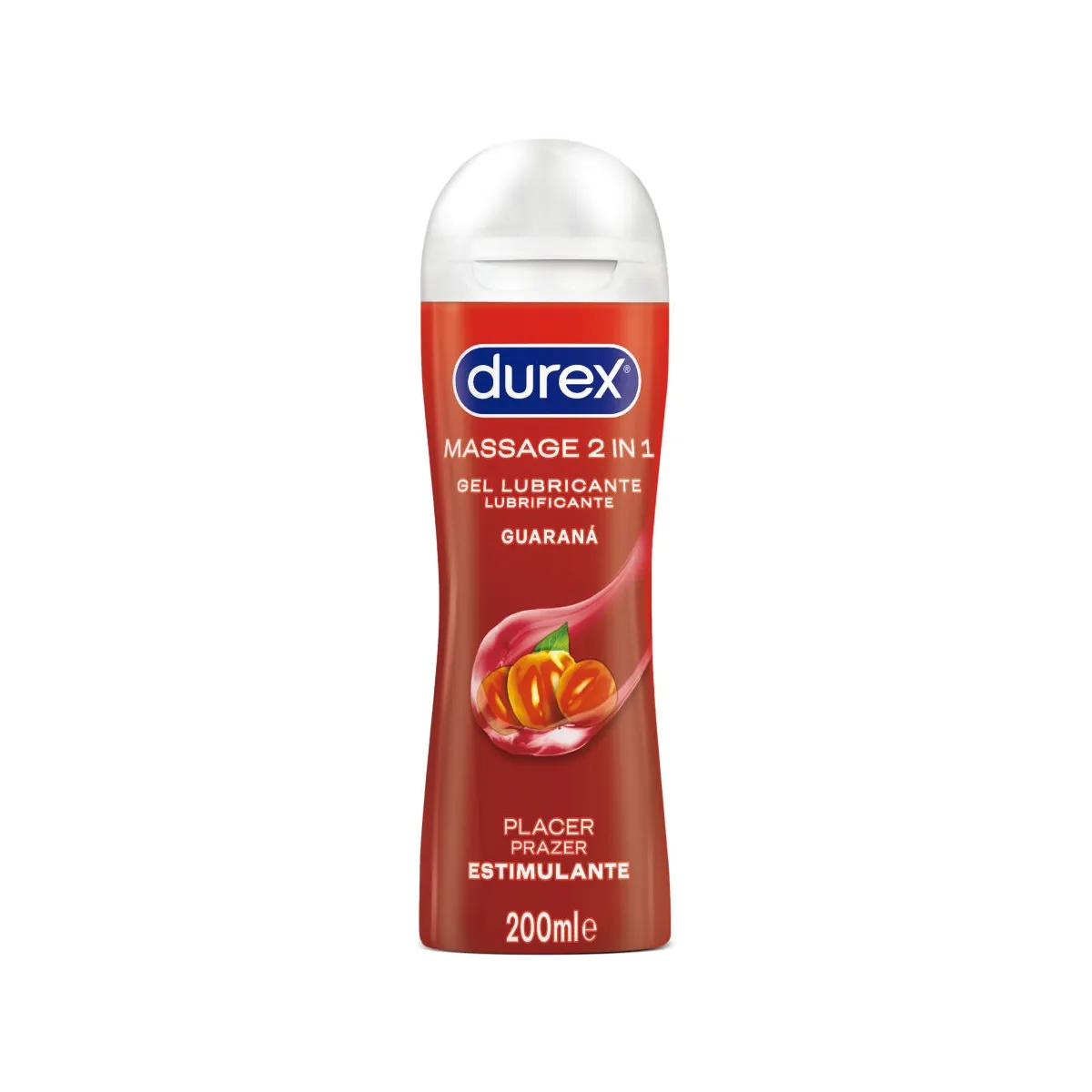 Guarana Stimulierendes Massage-Schmiergel 200 ml von Durex Lubes | Fesselliebe.de