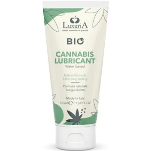 Luxuria Bio-Cannabis-Gleitmittel auf Wasserbasis 50 ml von Intimateline Luxuria | Fesselliebe.de