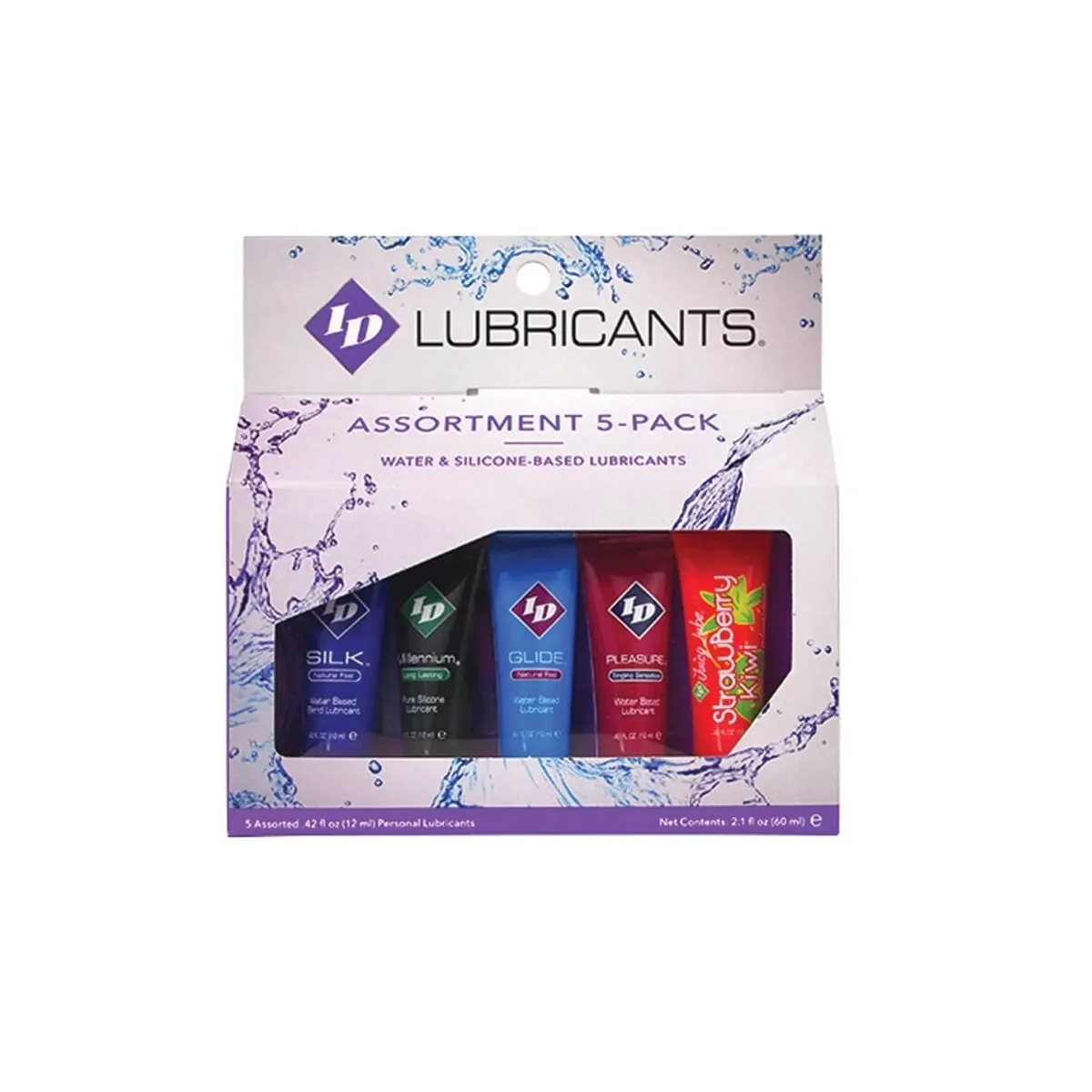Sortiert 5x Gleitmittel, Tube Stück 12 ml von Id Juicy Lube | Fesselliebe.de