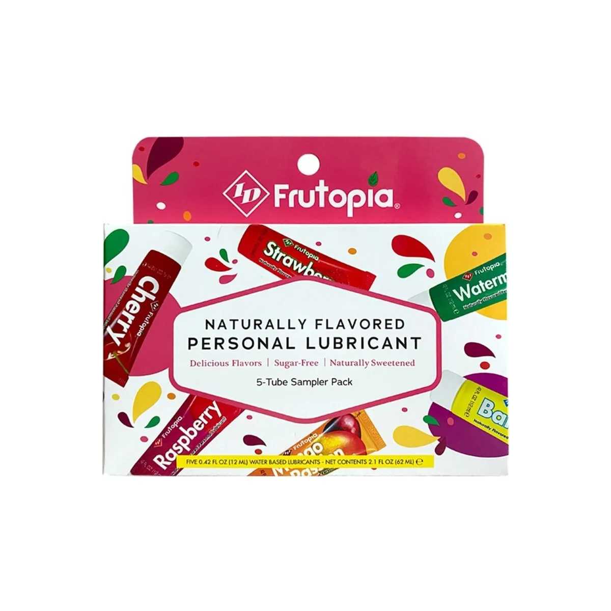 Sortiertes Gleitmittel 5 Stück 12 ml von Id Frutopia | Fesselliebe.de