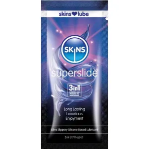 Superslide Silikonbasiertes Gleitmittel, Einzeldosis 5 ml von Skins | Fesselliebe.de