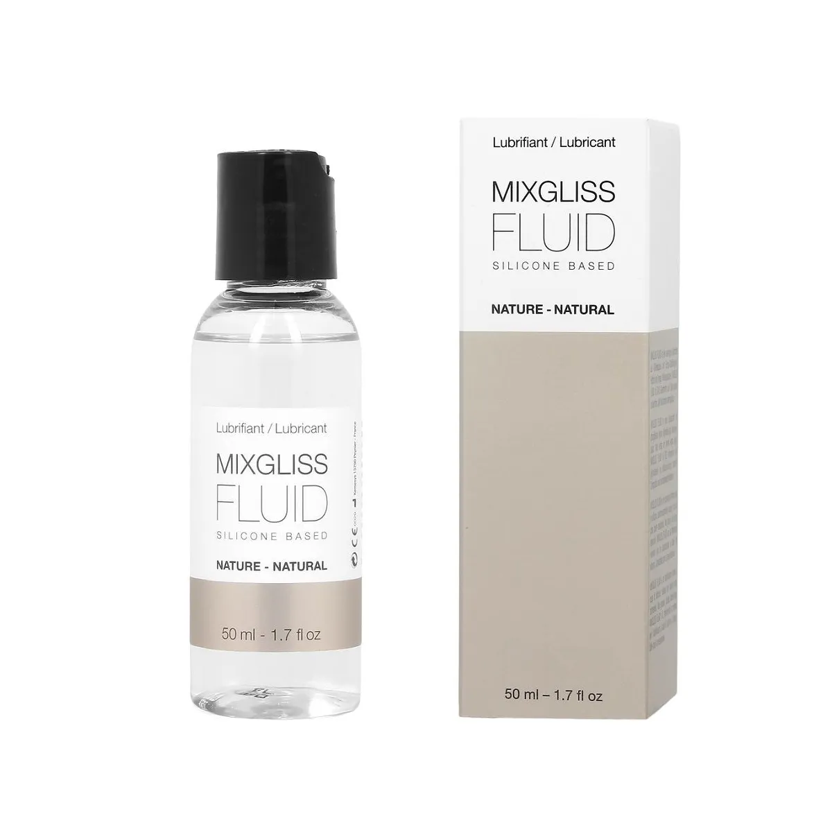 Natürliches Gleitmittel auf Silikonbasis 50ml von Mixgliss | Fesselliebe.de