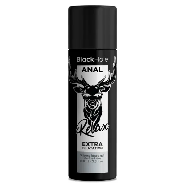 Gel auf Silikonbasis zur Anal-Dilatation 100 ml von Black Hole | Fesselliebe.de