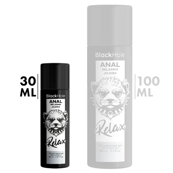 Anal Entspannende Jojoba Relax Silikonbasis 30 ml von Black Hole | Fesselliebe.de