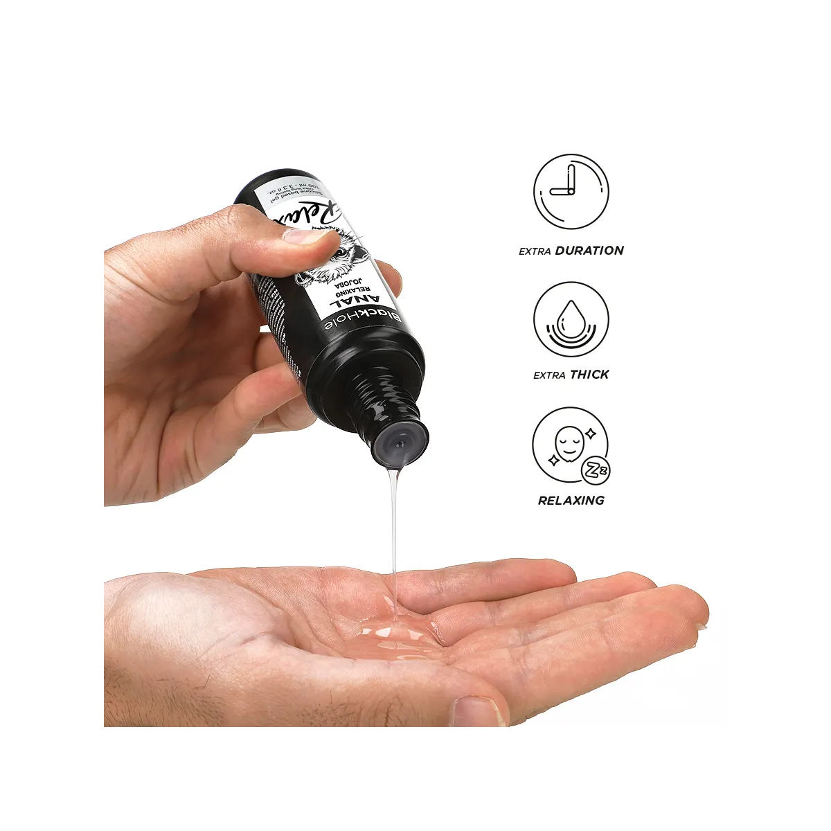 Anal Entspannende Jojoba Relax Silikonbasis 100 ml von Black Hole | Fesselliebe.de