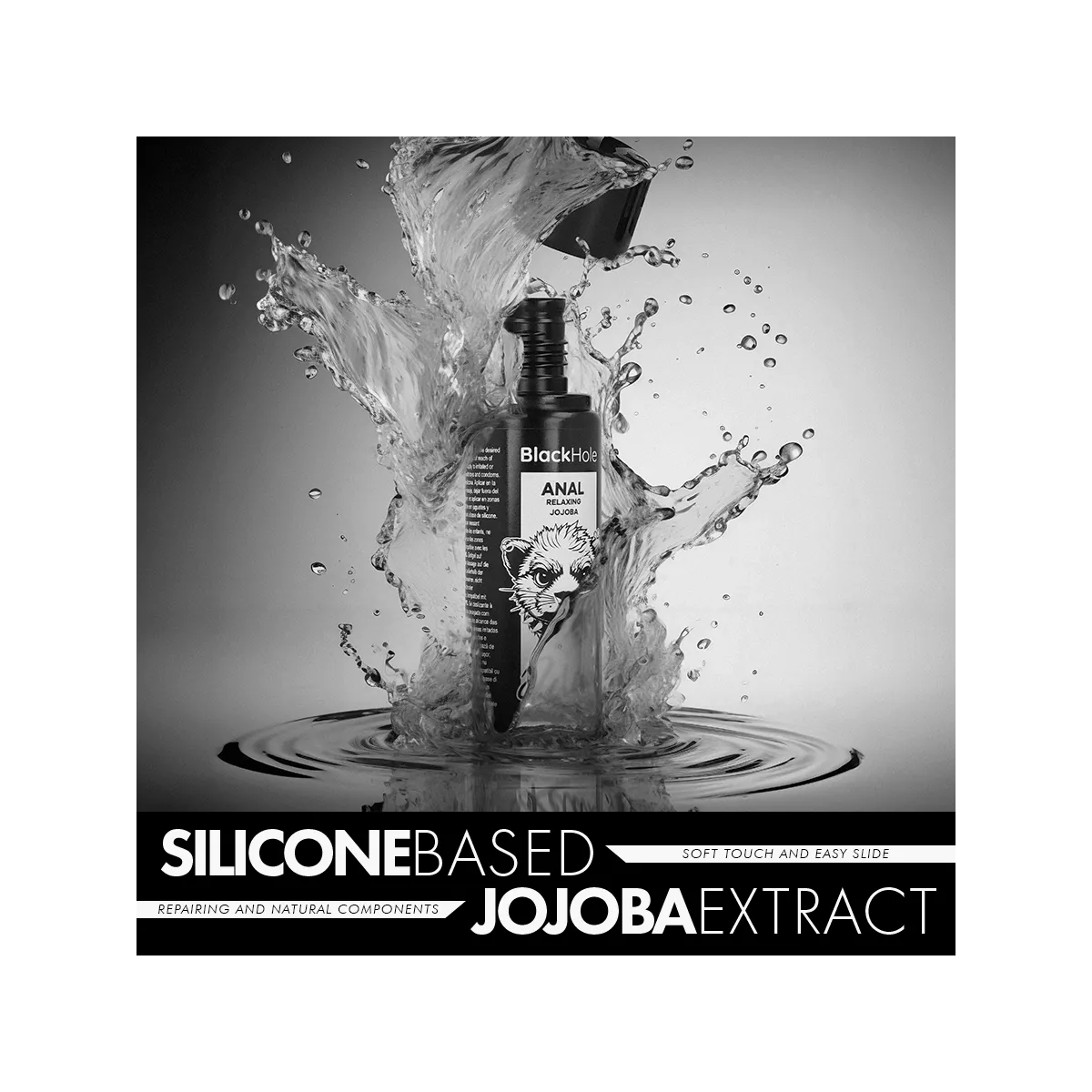 Anal Entspannende Jojoba Relax Silikonbasis 100 ml von Black Hole | Fesselliebe.de