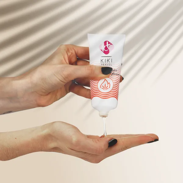 Cannabis Heisses Effekt-Gleitmittel 50 ml von Kikí Travel | Fesselliebe.de