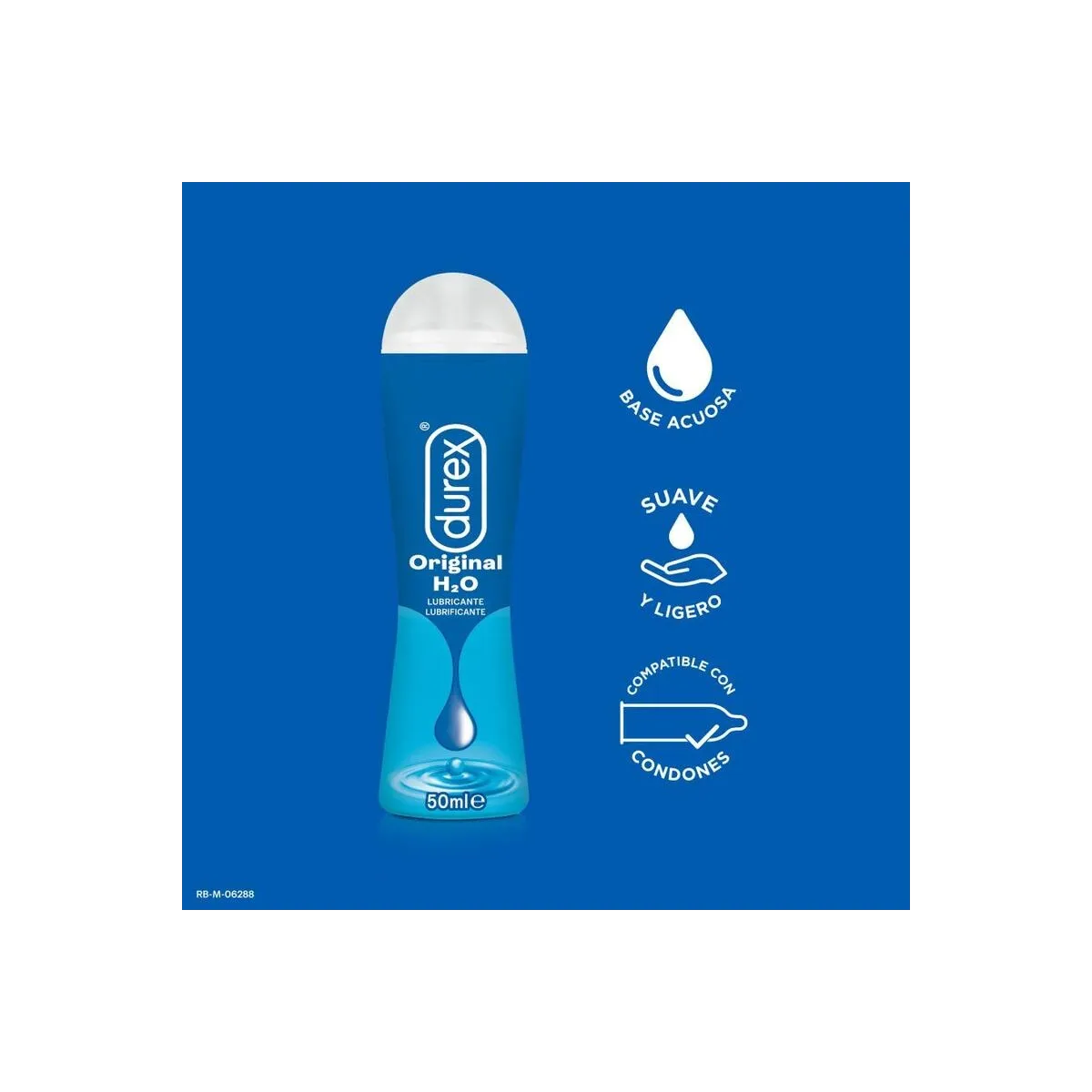 Durex Play natürliches H2o-Gleitmittel 50 ml von Durex Lubes | Fesselliebe.de