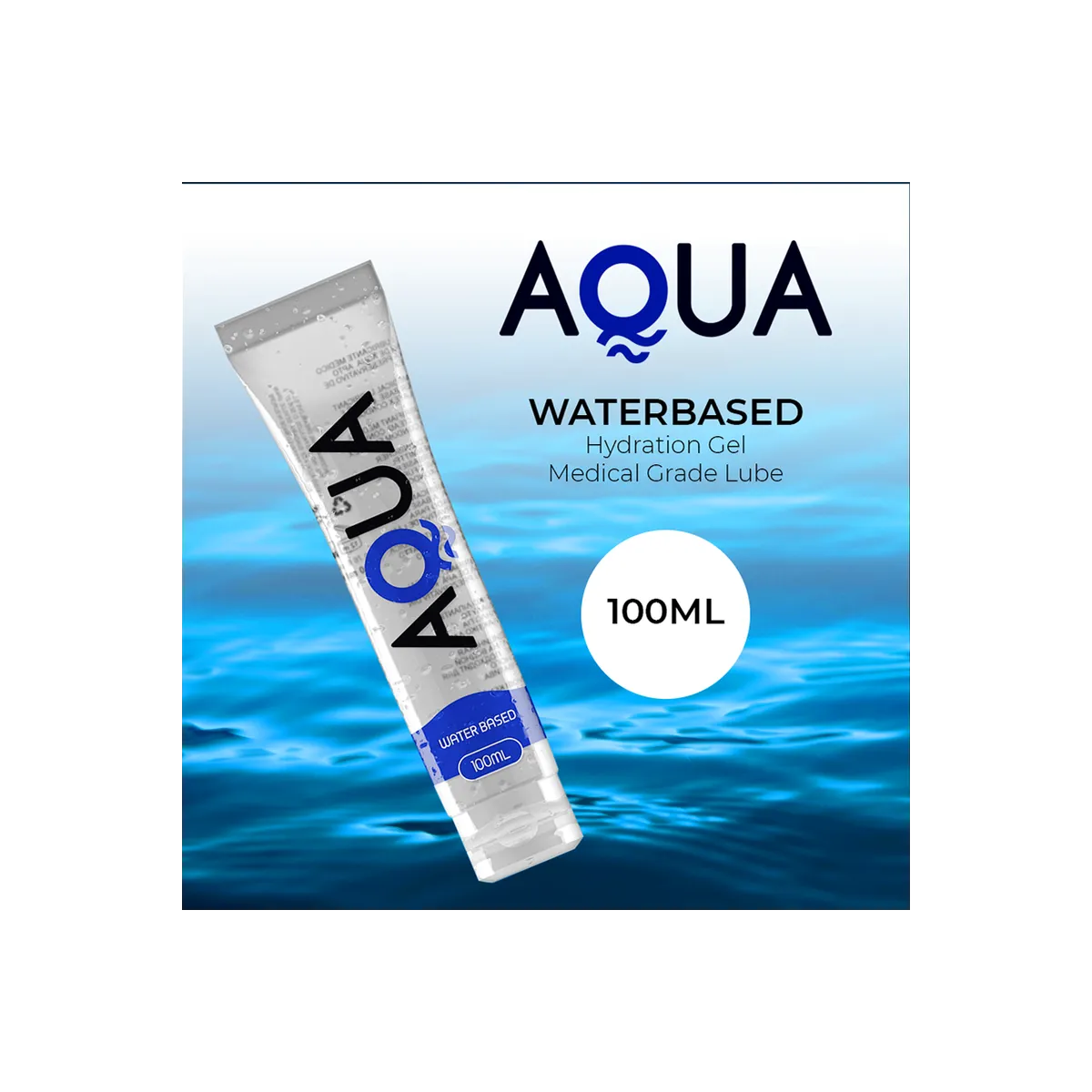 Gleitmittel auf Wasserbasis 100 ml von Aqua Quality | Fesselliebe.de