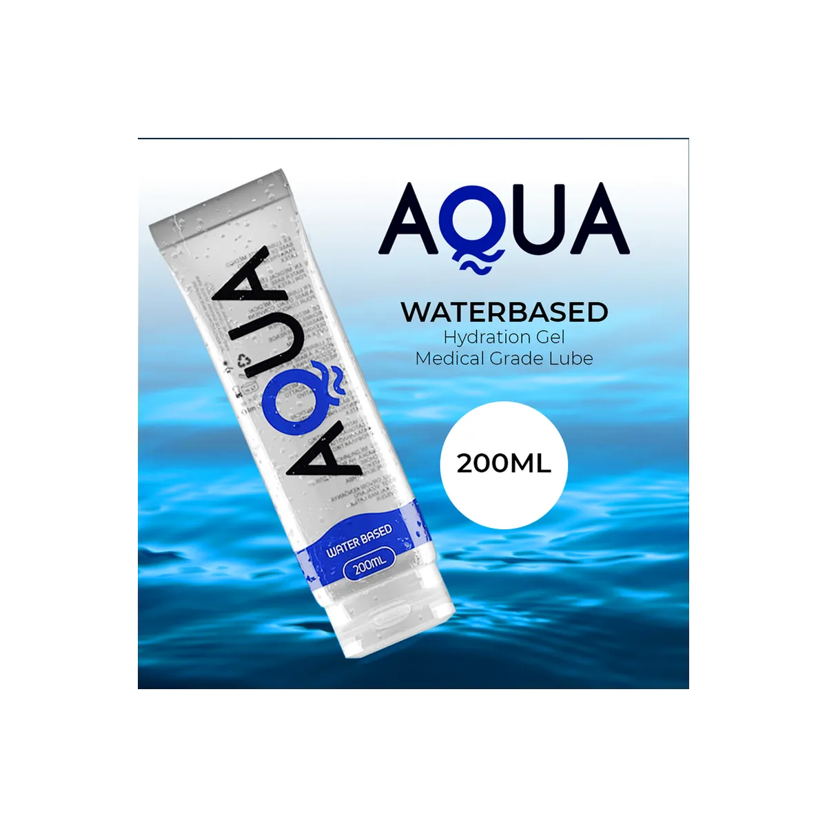 Gleitmittel auf Wasserbasis 200 ml von Aqua Quality | Fesselliebe.de