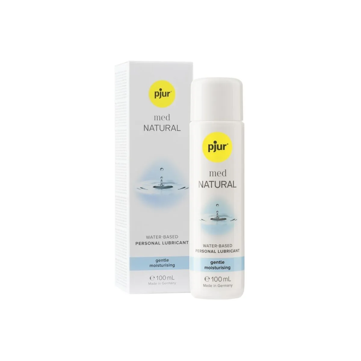 Med natürliches Gleitmittel auf Wasserbasis 100 ml von Pjur | Fesselliebe.de
