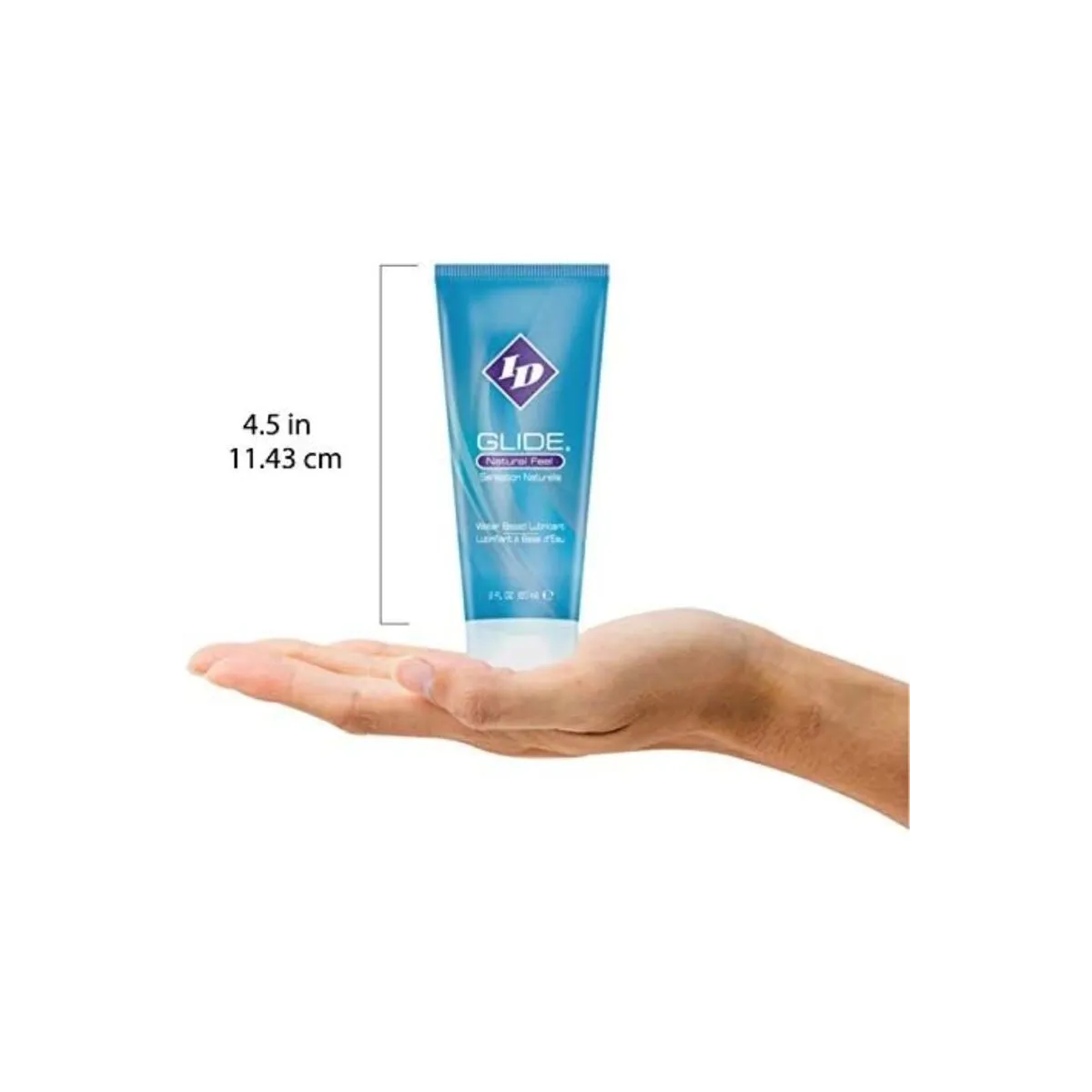 Gleitmittel auf Wasserbasis Ultra Langlebige Reise Tube 60 ml von Id Glide | Fesselliebe.de
