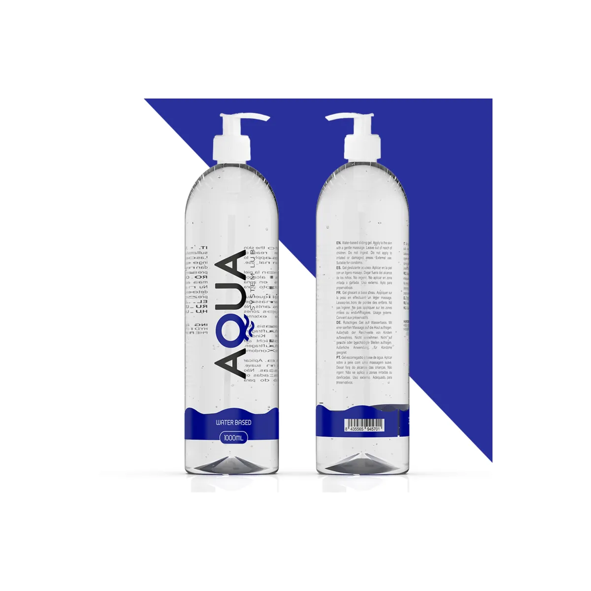 Gleitmittel auf Wasserbasis 1000 ml von Aqua Quality | Fesselliebe.de