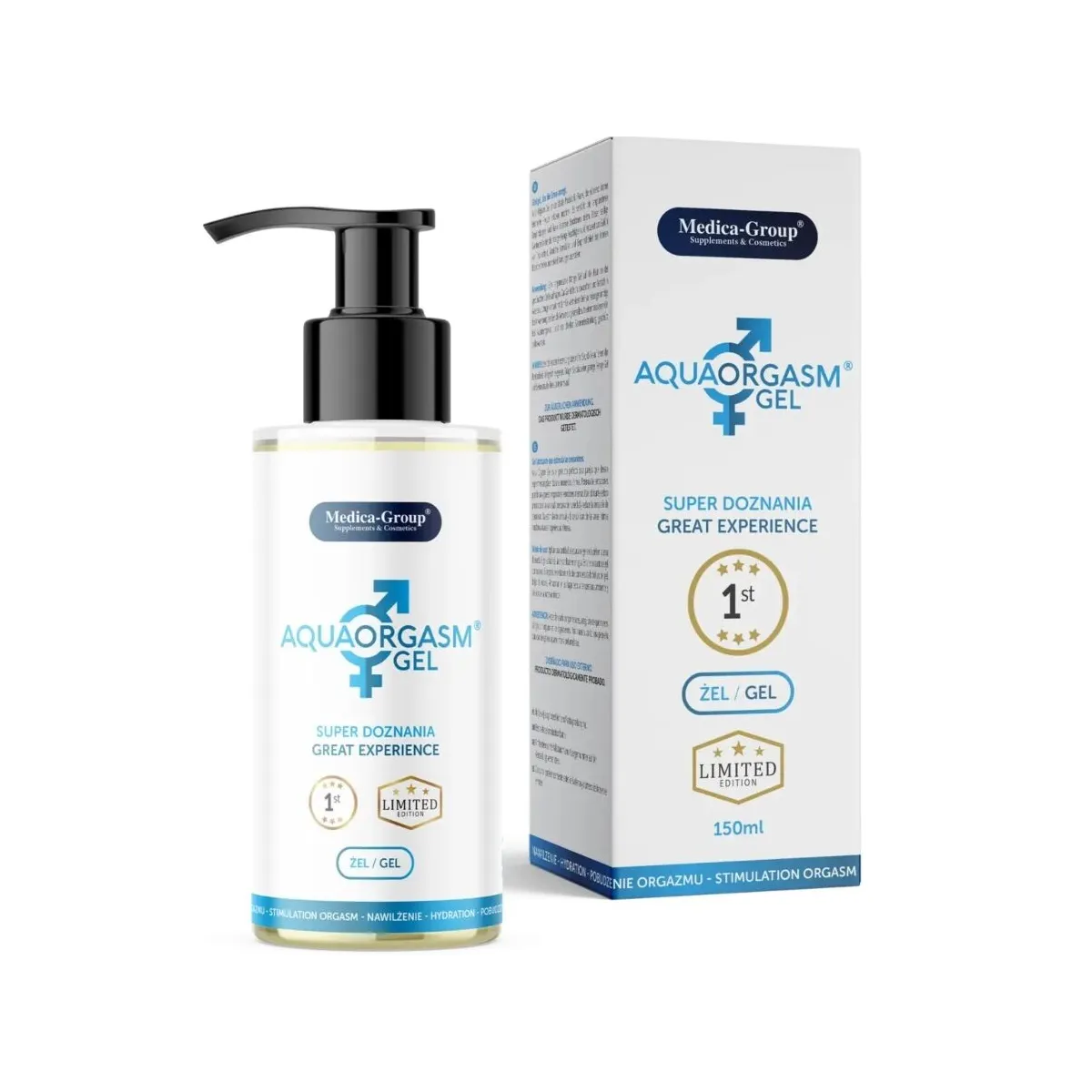 Aqua Orgasm Intimgel 150 ml von Medica Group | Fesselliebe.de