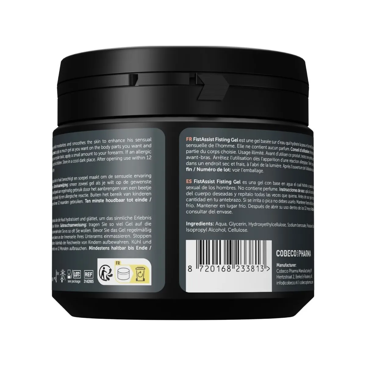 Fist Assist Fisting Gel Extra Dick, auf Wasserbasis, 500 ml von Cobeco - Fist Assist | Fesselliebe.de