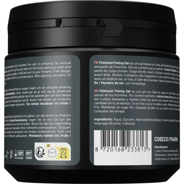 Fist Assist Fisting Gel Extra Dick, auf Wasserbasis, 500 ml von Cobeco - Fist Assist | Fesselliebe.de