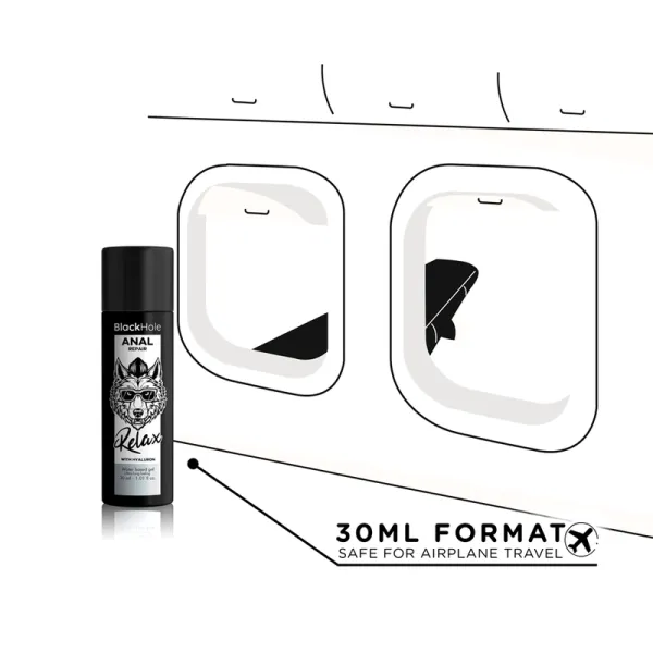 Anal Repair Wasserbasierte Entspannung mit Hyaluron 30 ml von Black Hole | Fesselliebe.de