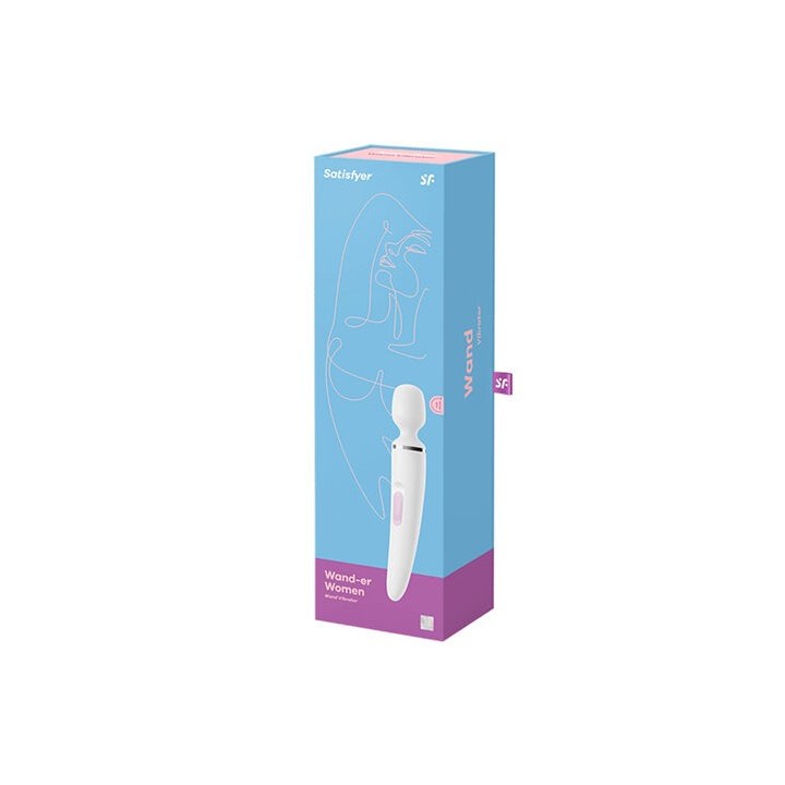 Wander Frau Weiss von Satisfyer Wand | Fesselliebe.de
